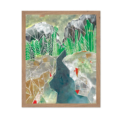 Mountain River Valley No2