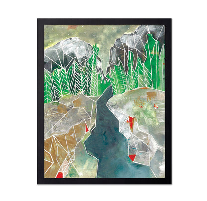 Mountain River Valley No2