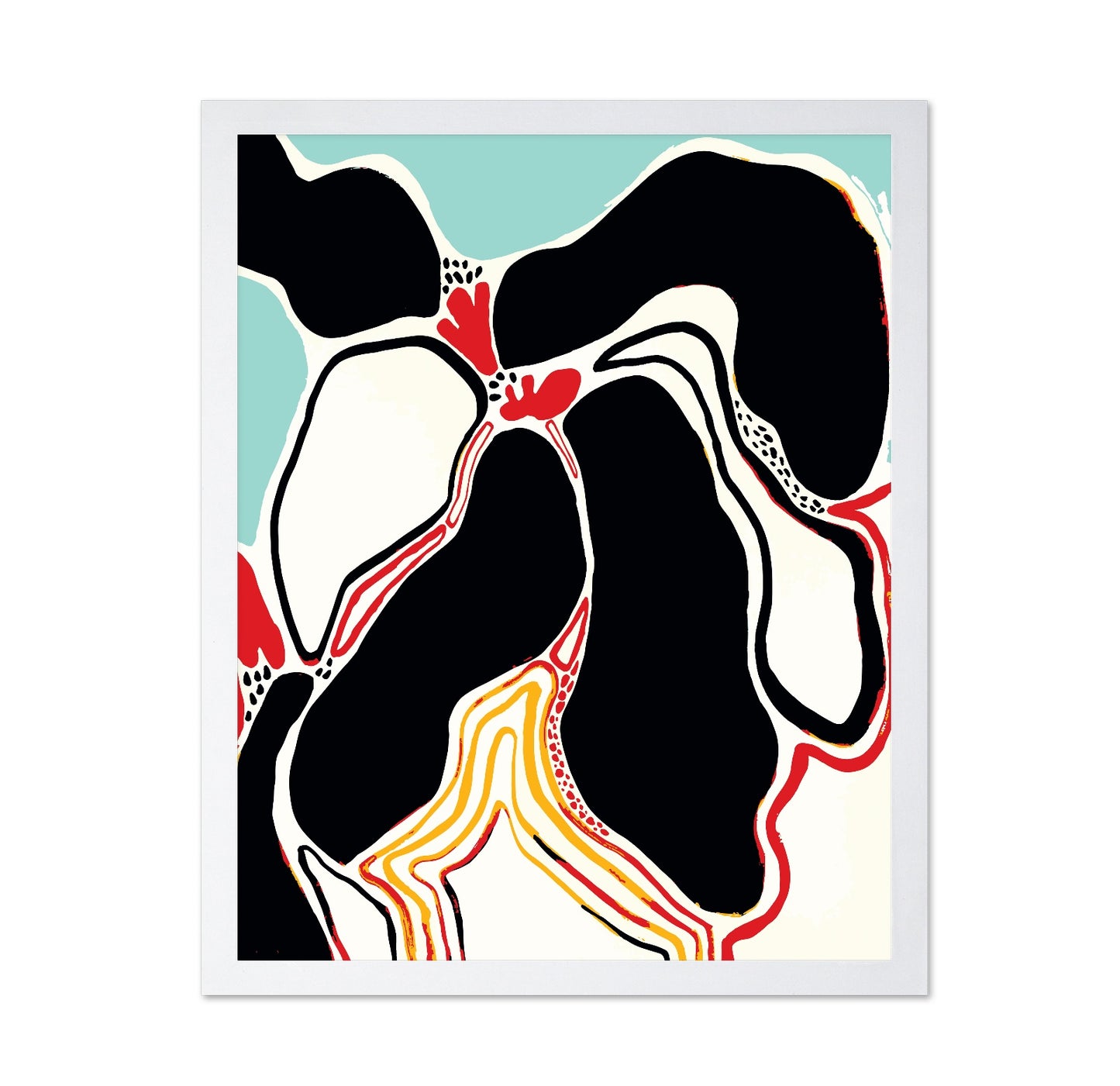Abstract Organic Shapes No4