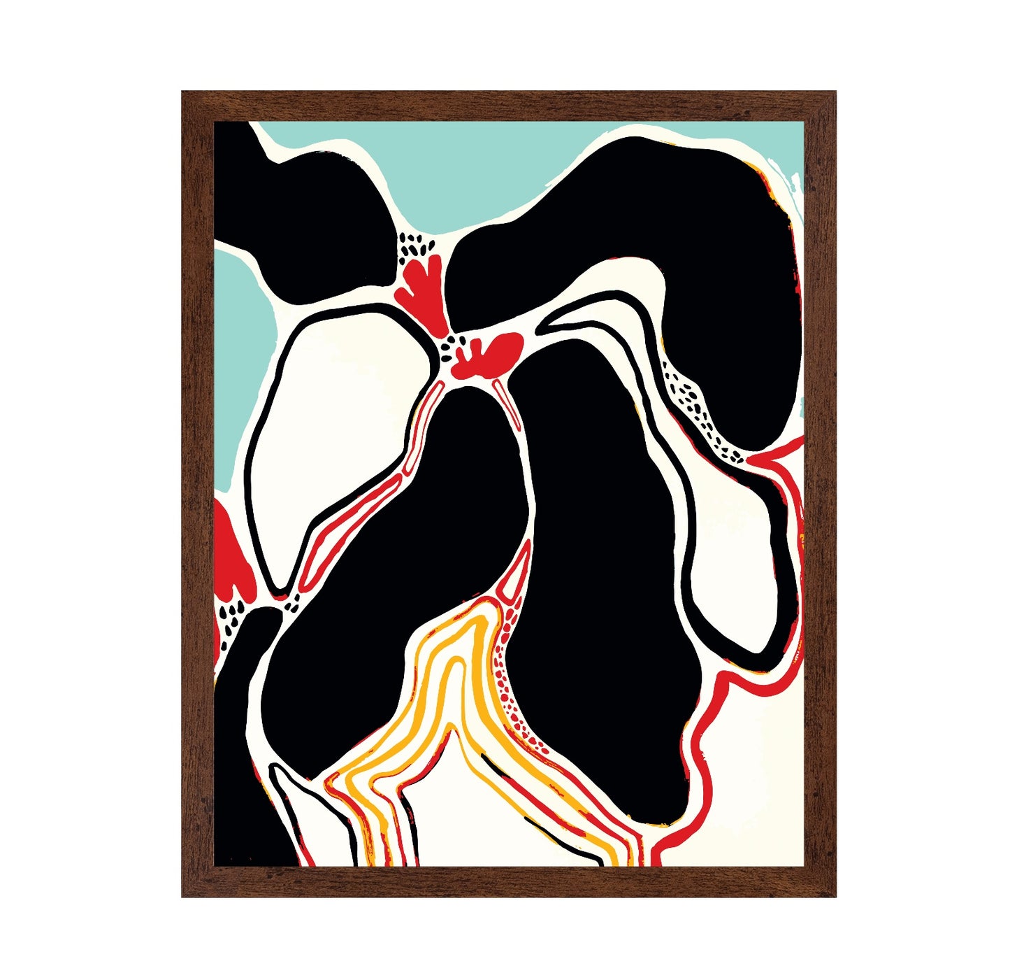 Abstract Organic Shapes No4