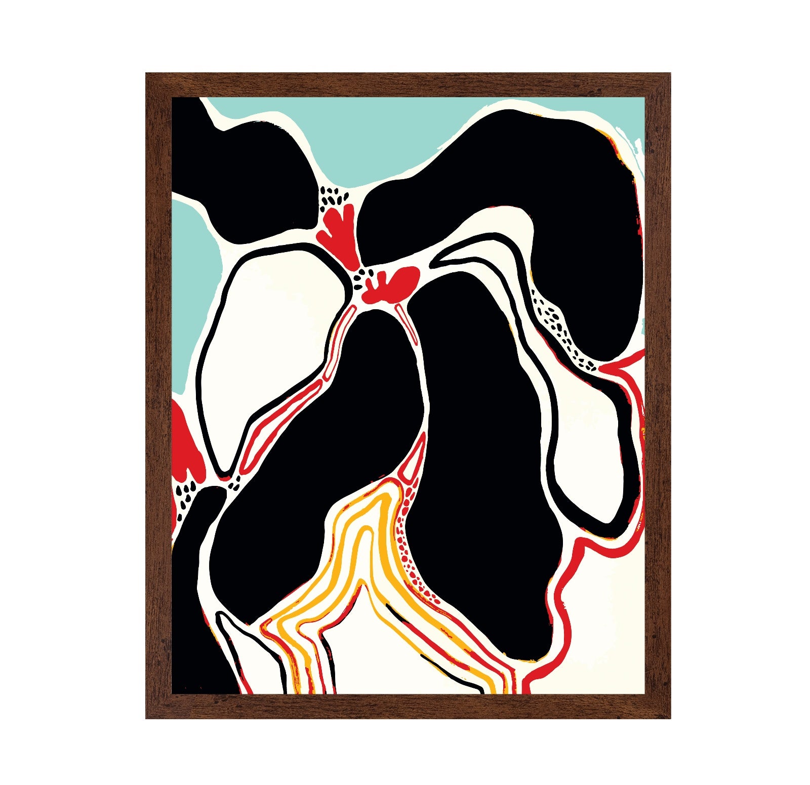 Abstract Organic Shapes No4