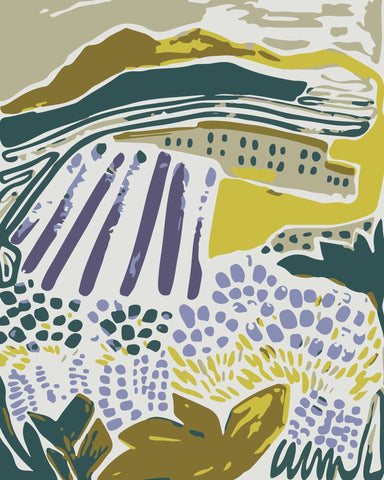 Abstract Countryside Fields