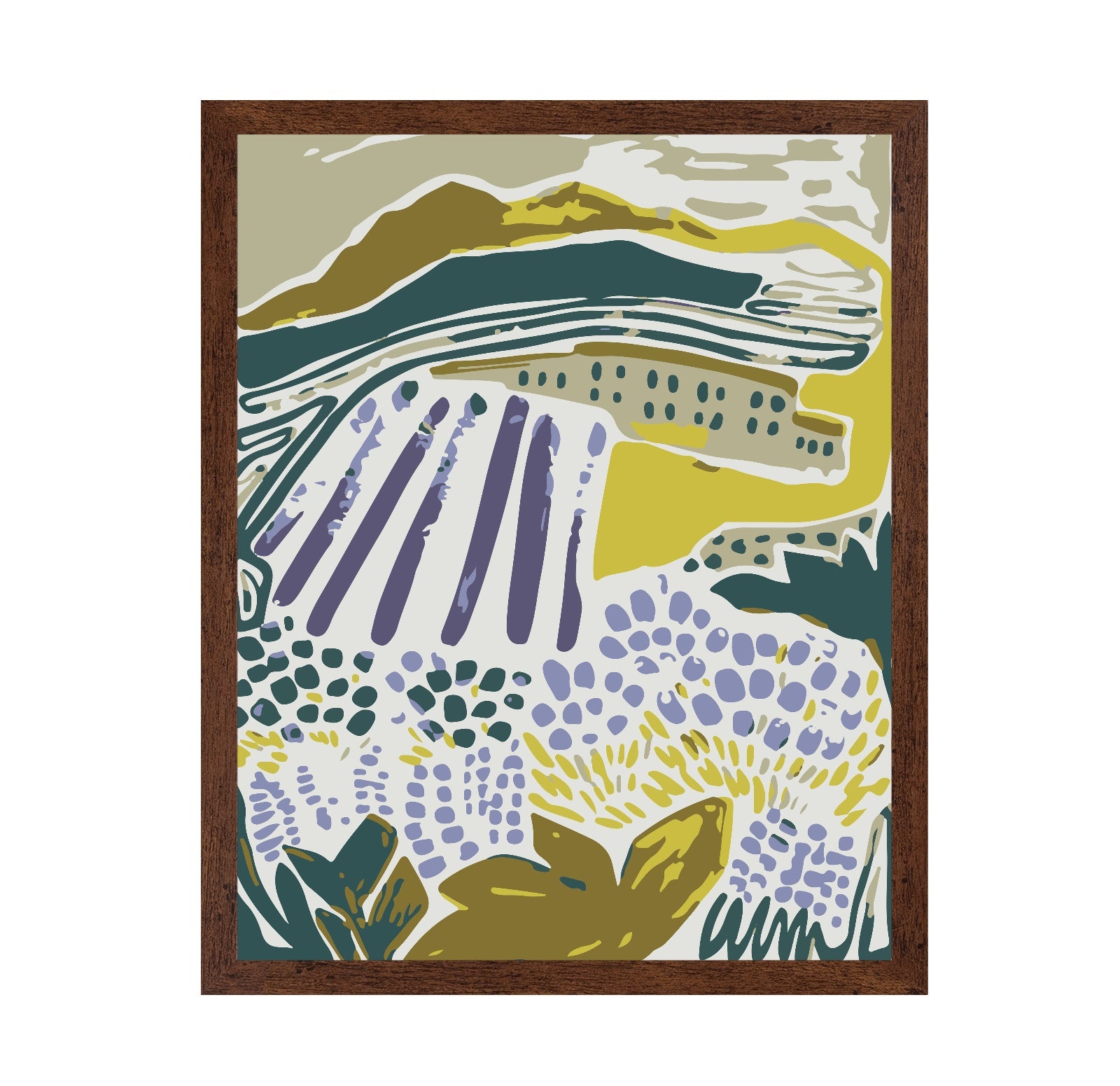 Abstract Countryside Fields