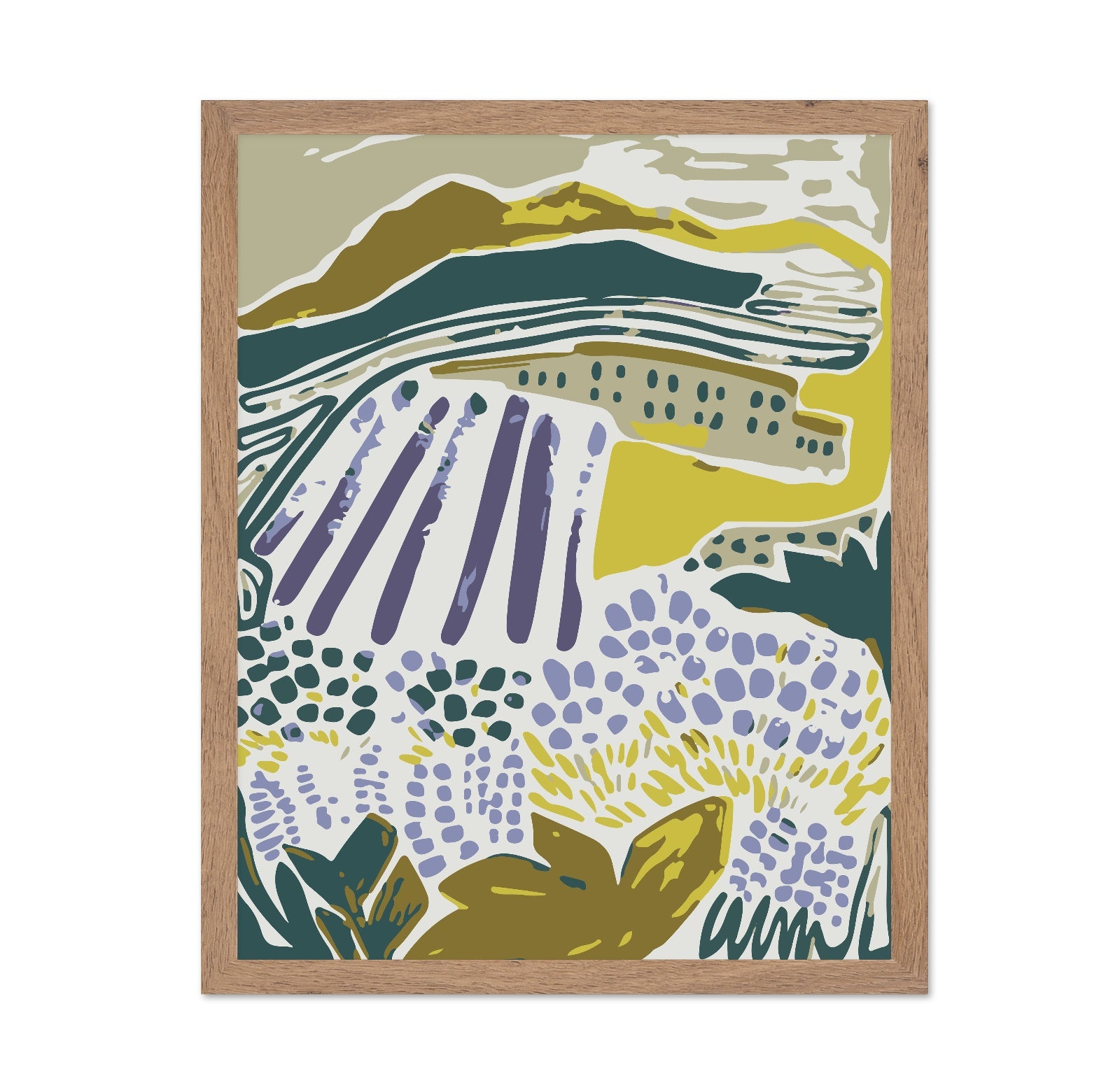 Abstract Countryside Fields