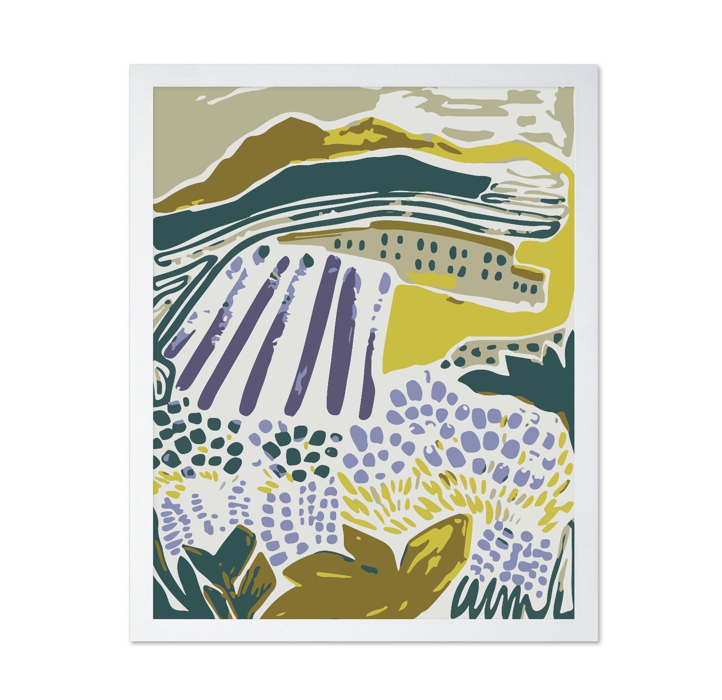 Abstract Countryside Fields