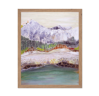 Winter Mountain Lake No2