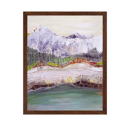 Winter Mountain Lake No2