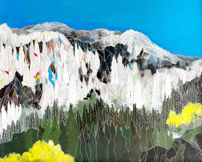 Geometric Mountain Peaks