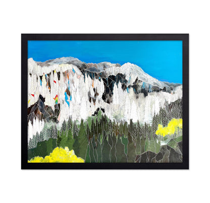 Geometric Mountain Peaks
