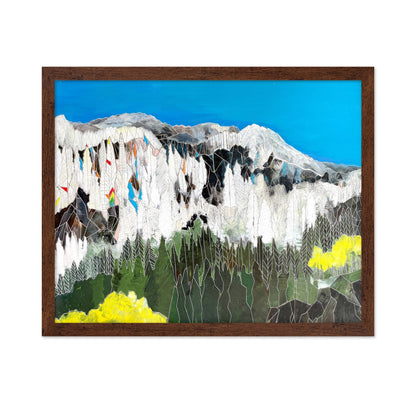Geometric Mountain Peaks