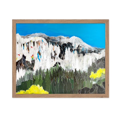 Geometric Mountain Peaks