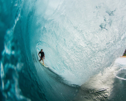 Barrel Surf Ride