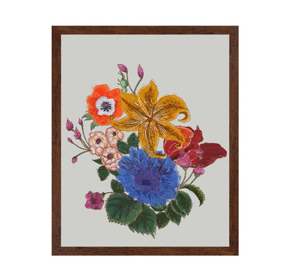 Colorful Floral Sketch No2