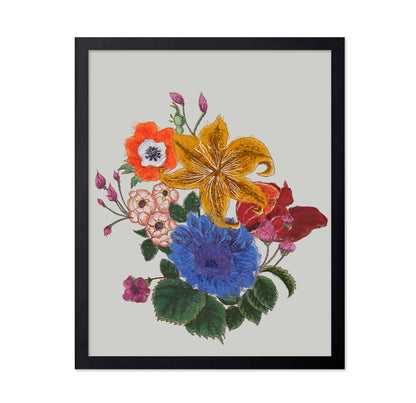Colorful Floral Sketch No2