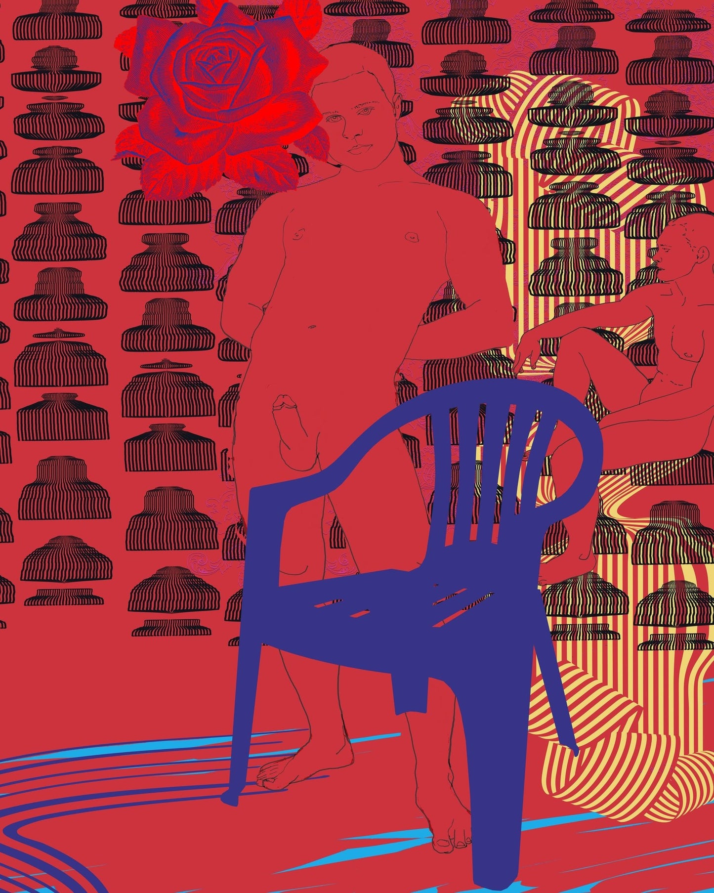 Red Figure Interior