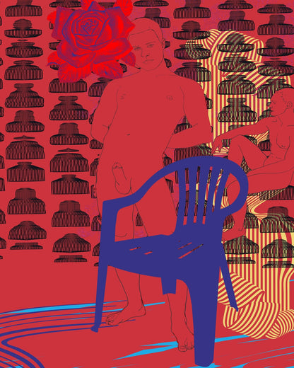 Red Figure Interior