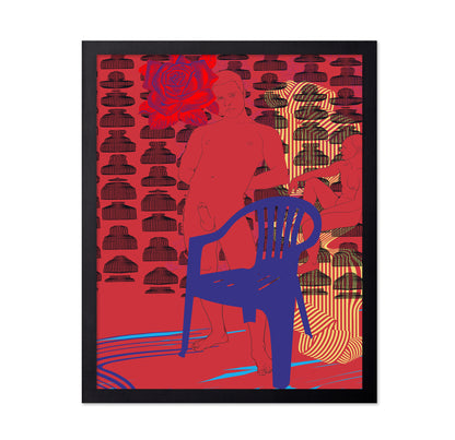 Red Figure Interior