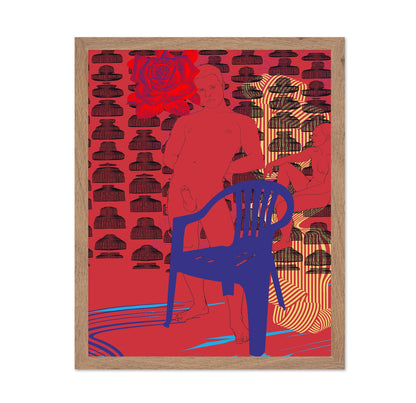 Red Figure Interior