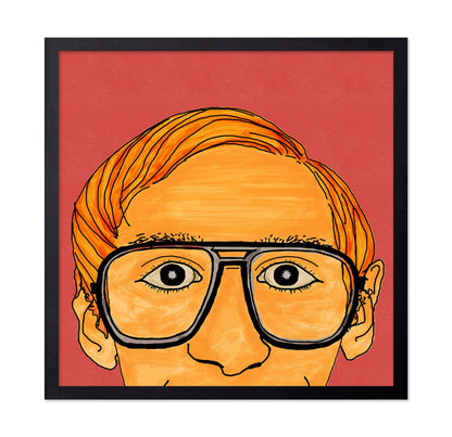 Orange Pop Portrait