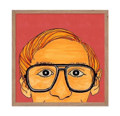 Orange Pop Portrait