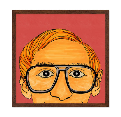 Orange Pop Portrait