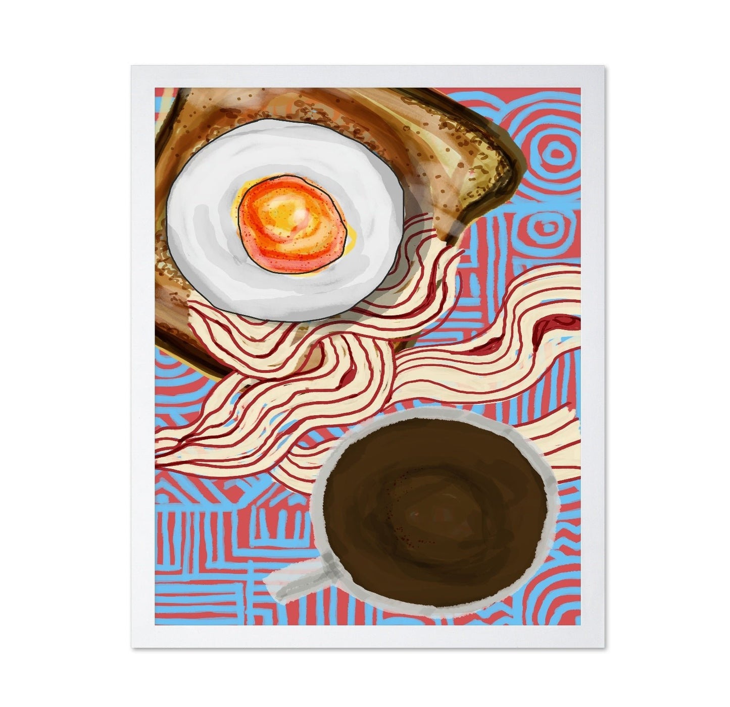 Breakfast Egg And Coffee