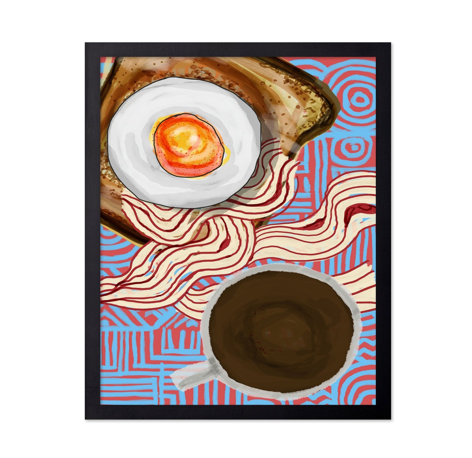 Breakfast Egg And Coffee