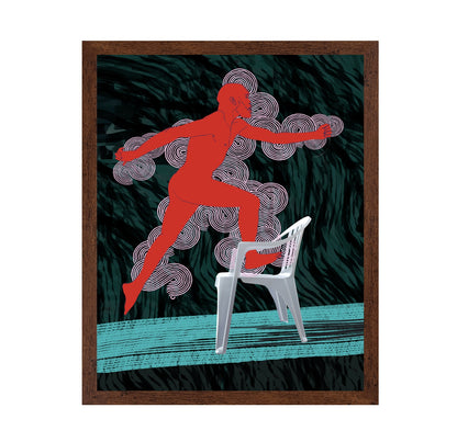 Surreal Red Figure No1