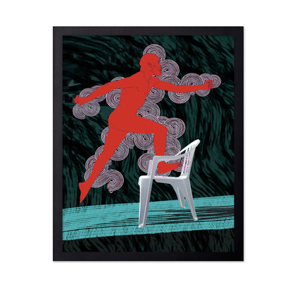 Surreal Red Figure No1