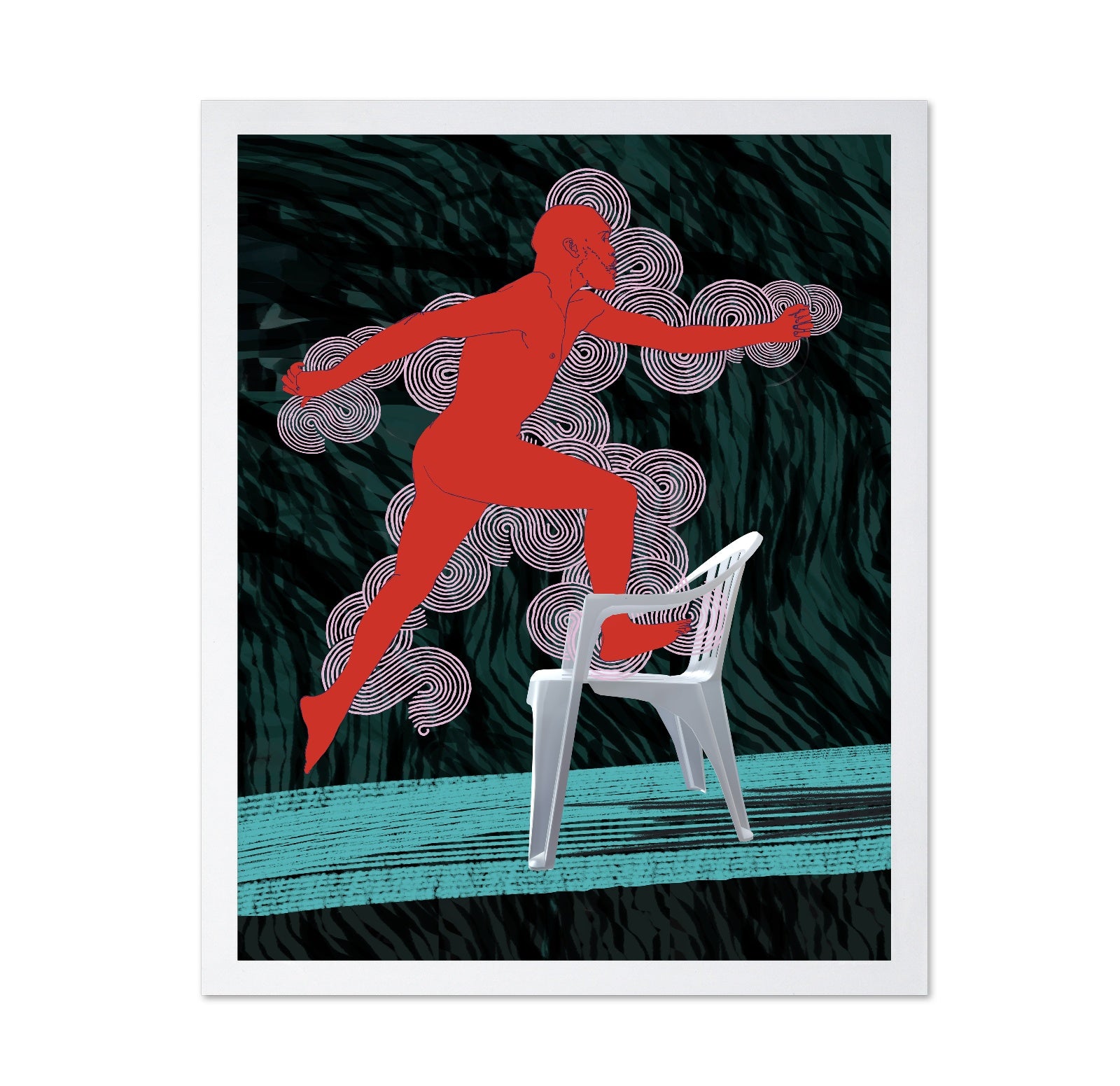 Surreal Red Figure No1