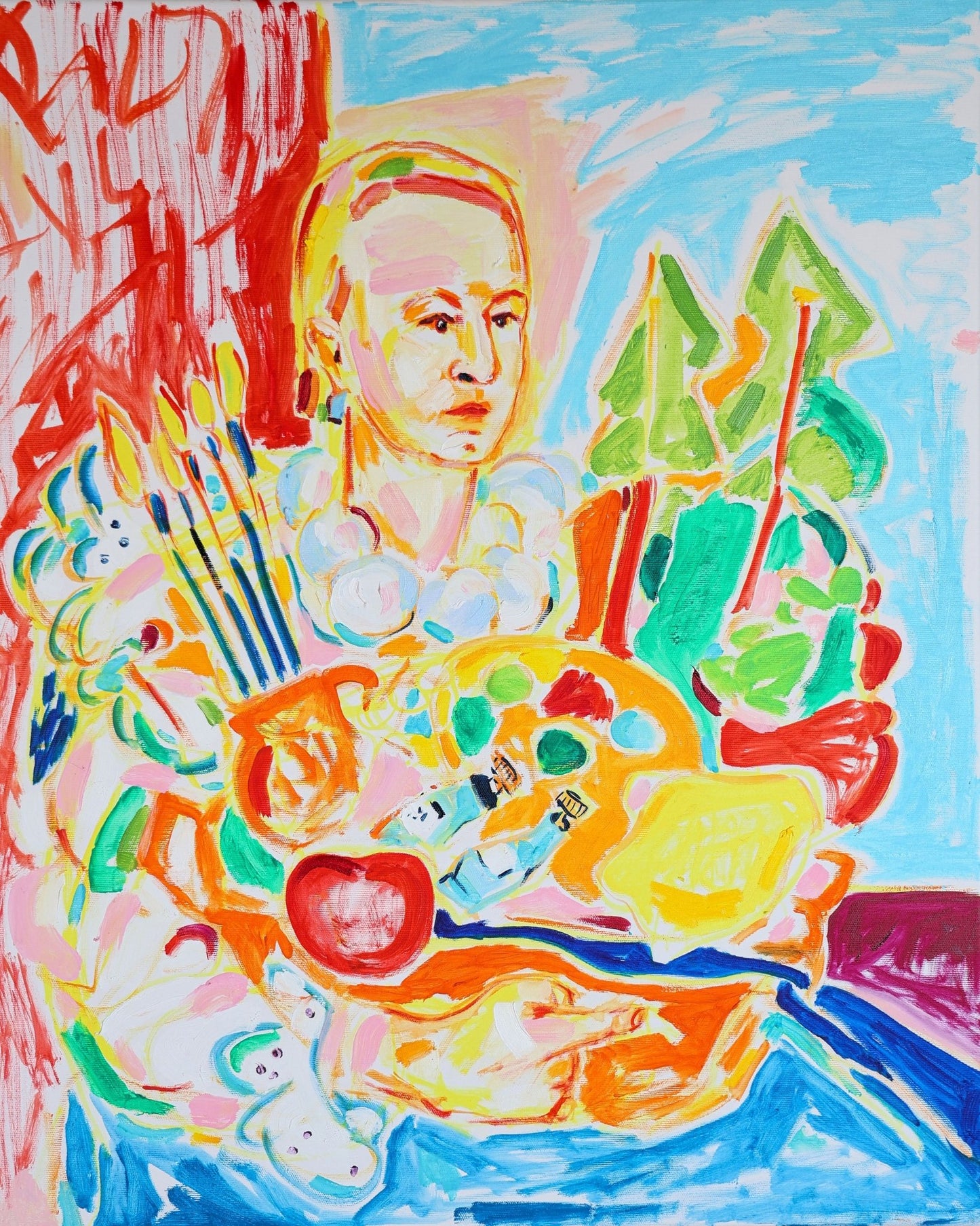 Artist With Palette No1