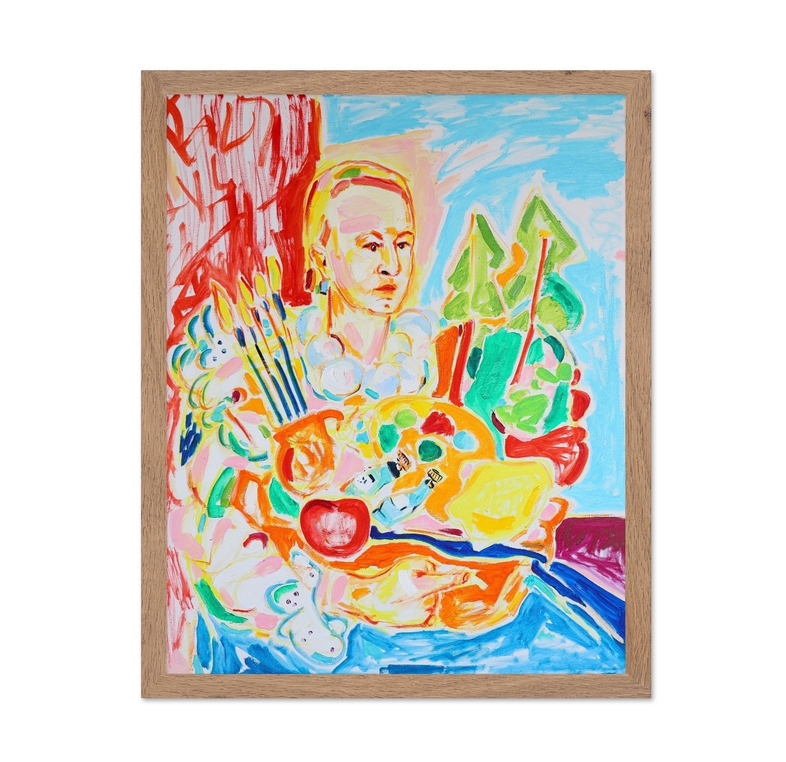 Artist With Palette No1