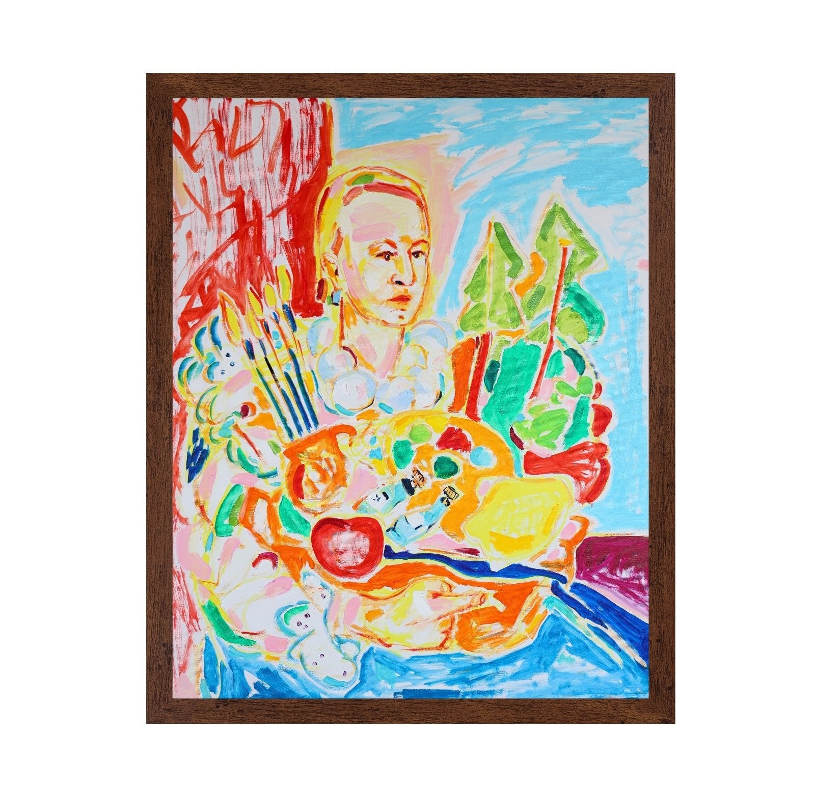 Artist With Palette No1
