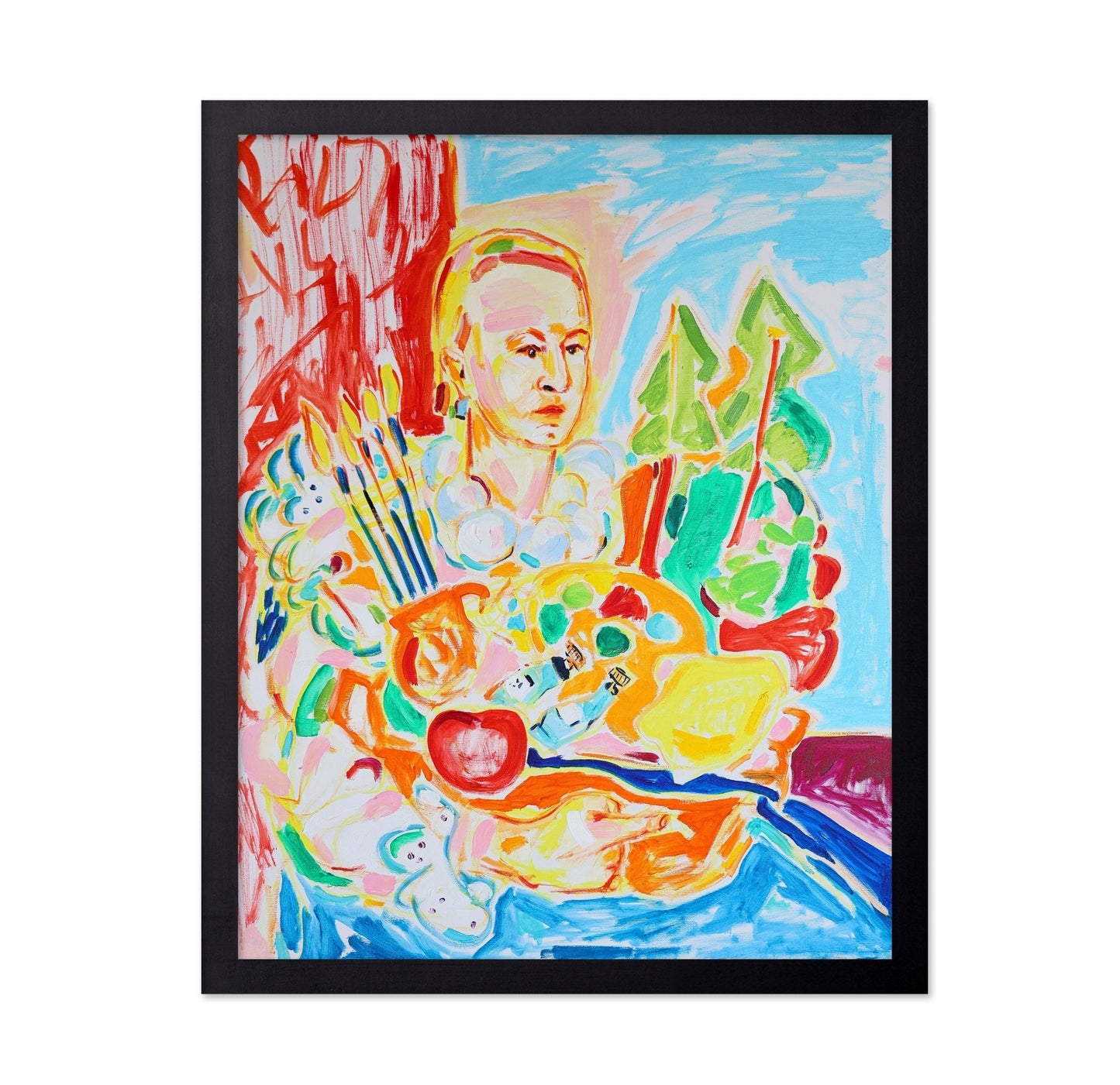 Artist With Palette No1