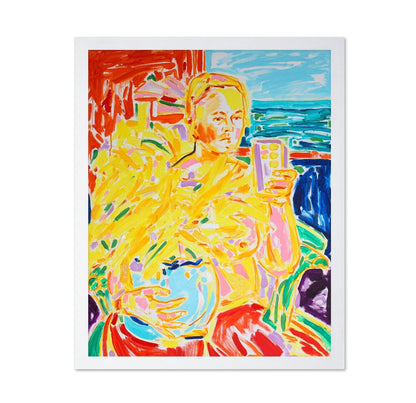 Yellow Figure Portrait