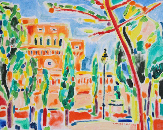 Colorful Garden Building