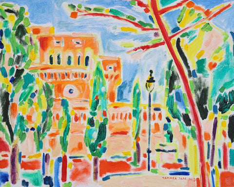 Colorful Garden Building