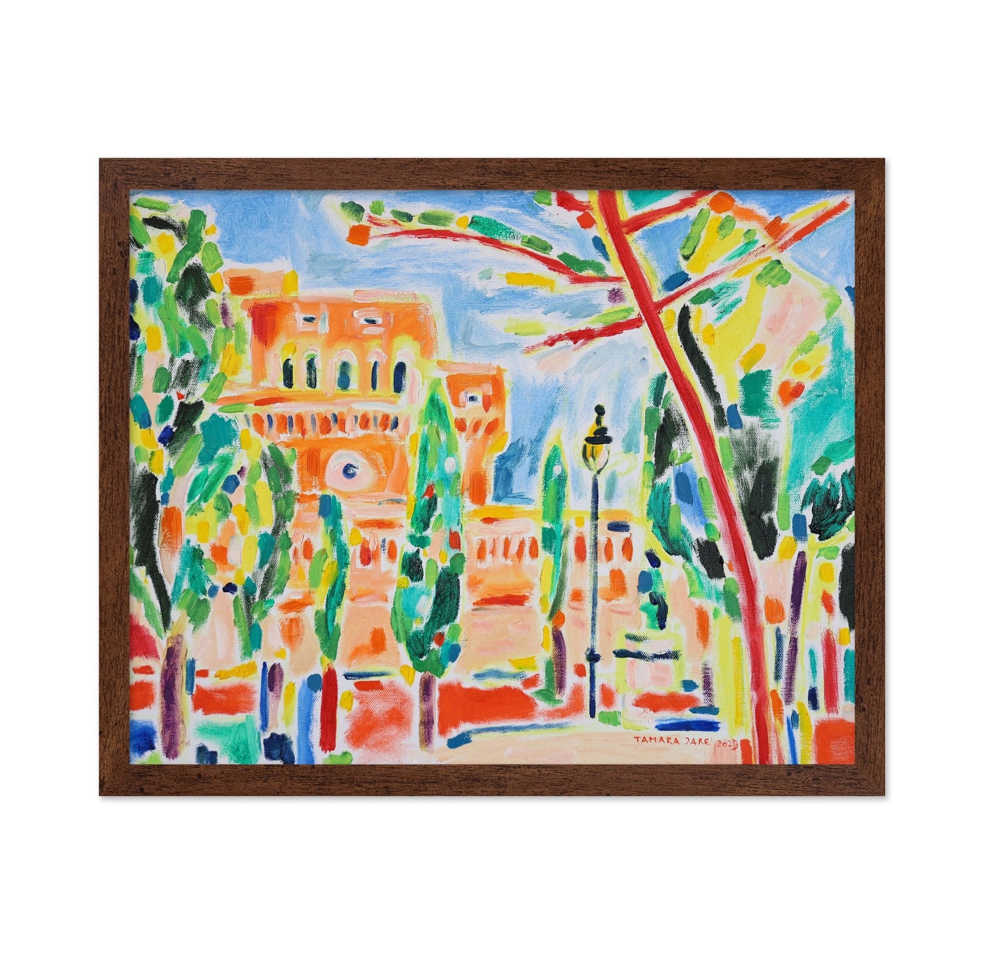 Colorful Garden Building