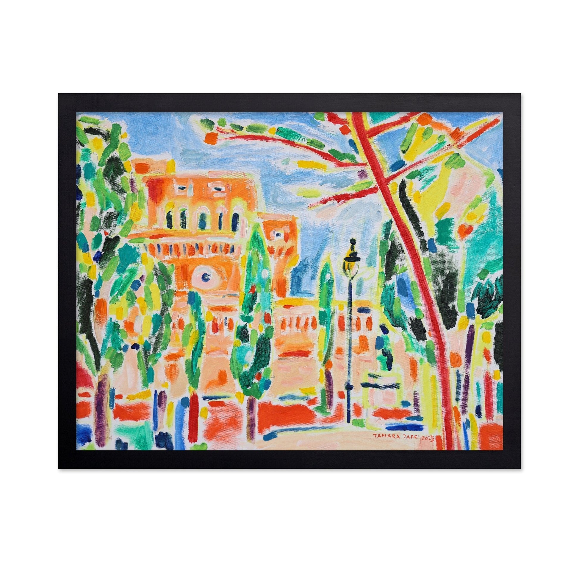 Colorful Garden Building