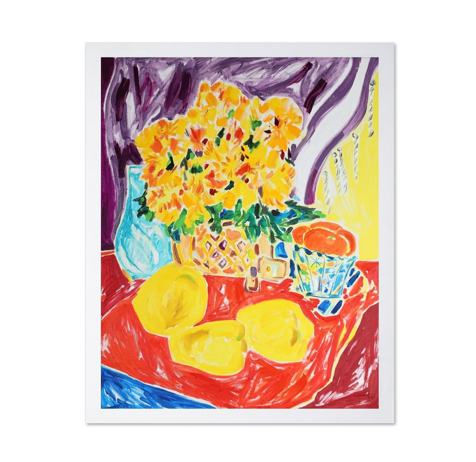 Yellow Floral Still Life
