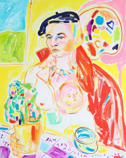Artist With Palette No2