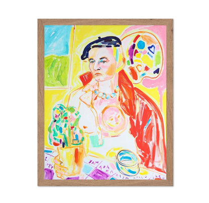 Artist With Palette No2