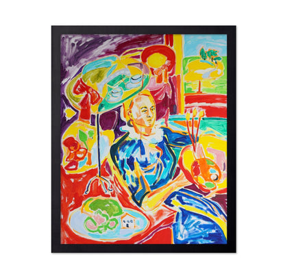 Colorful Interior Portrait