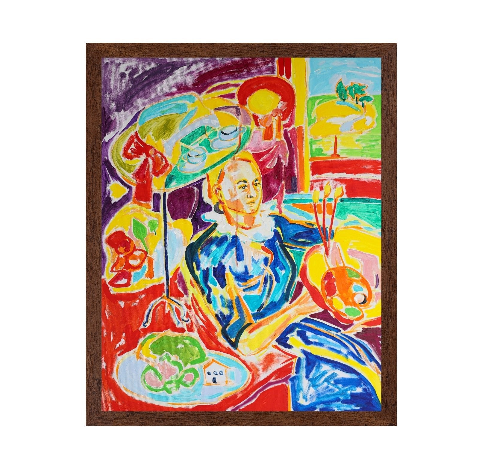 Colorful Interior Portrait