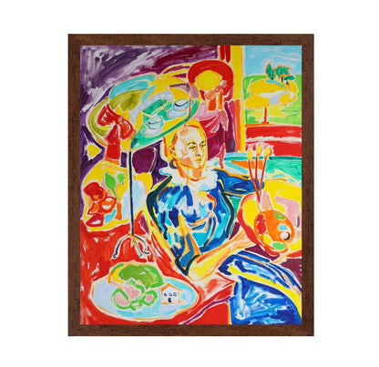 Colorful Interior Portrait