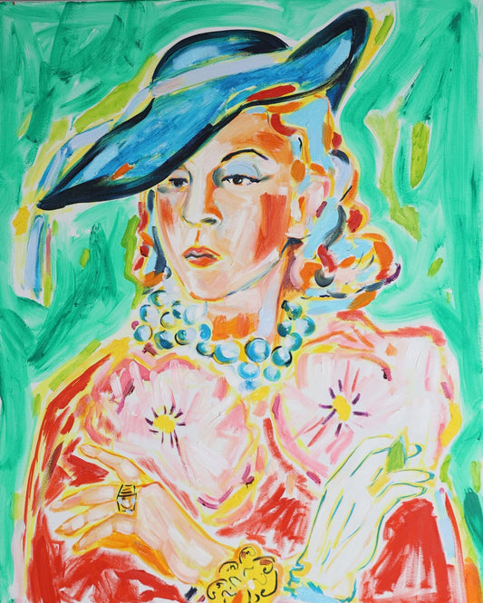 Elegant Woman Portrait No2