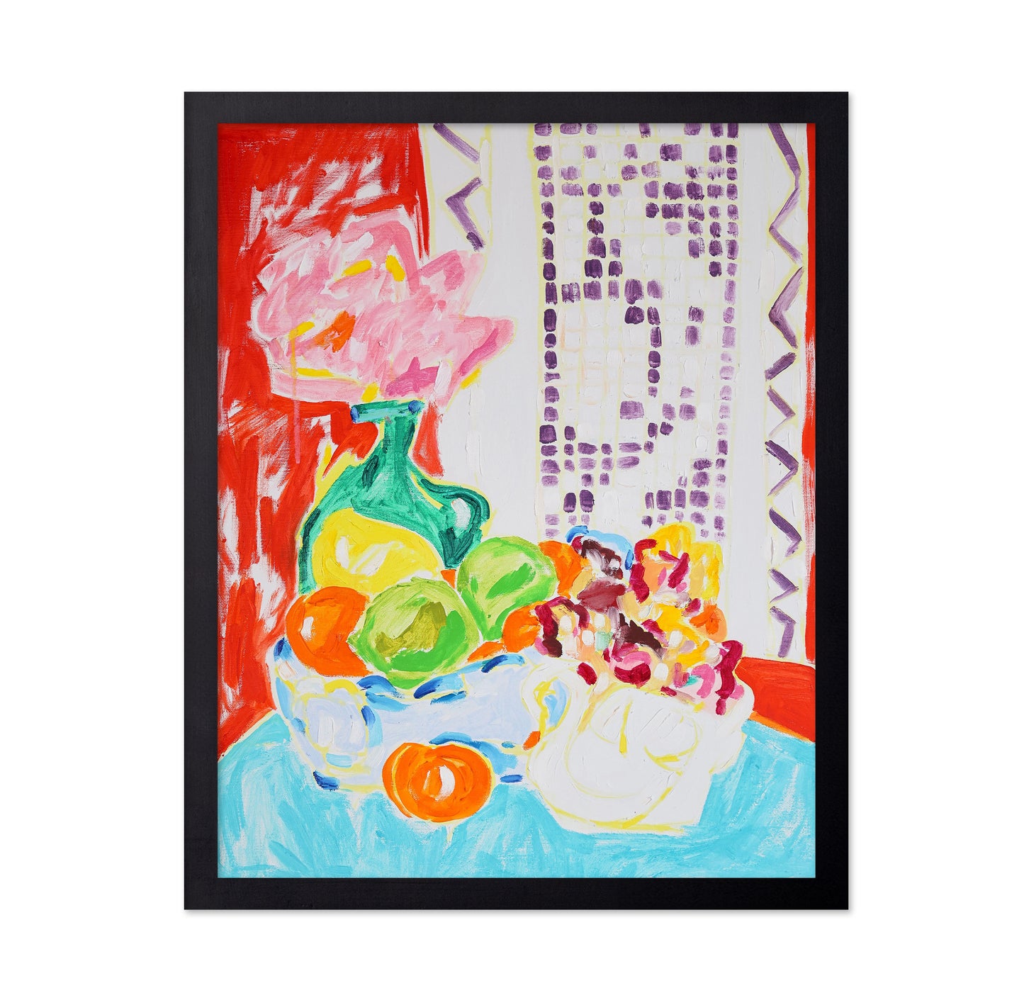 Fruit And Floral Still Life