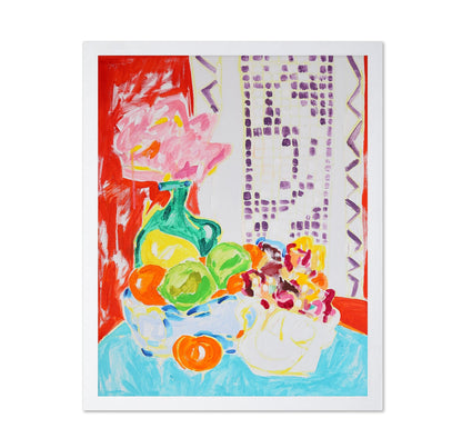 Fruit And Floral Still Life