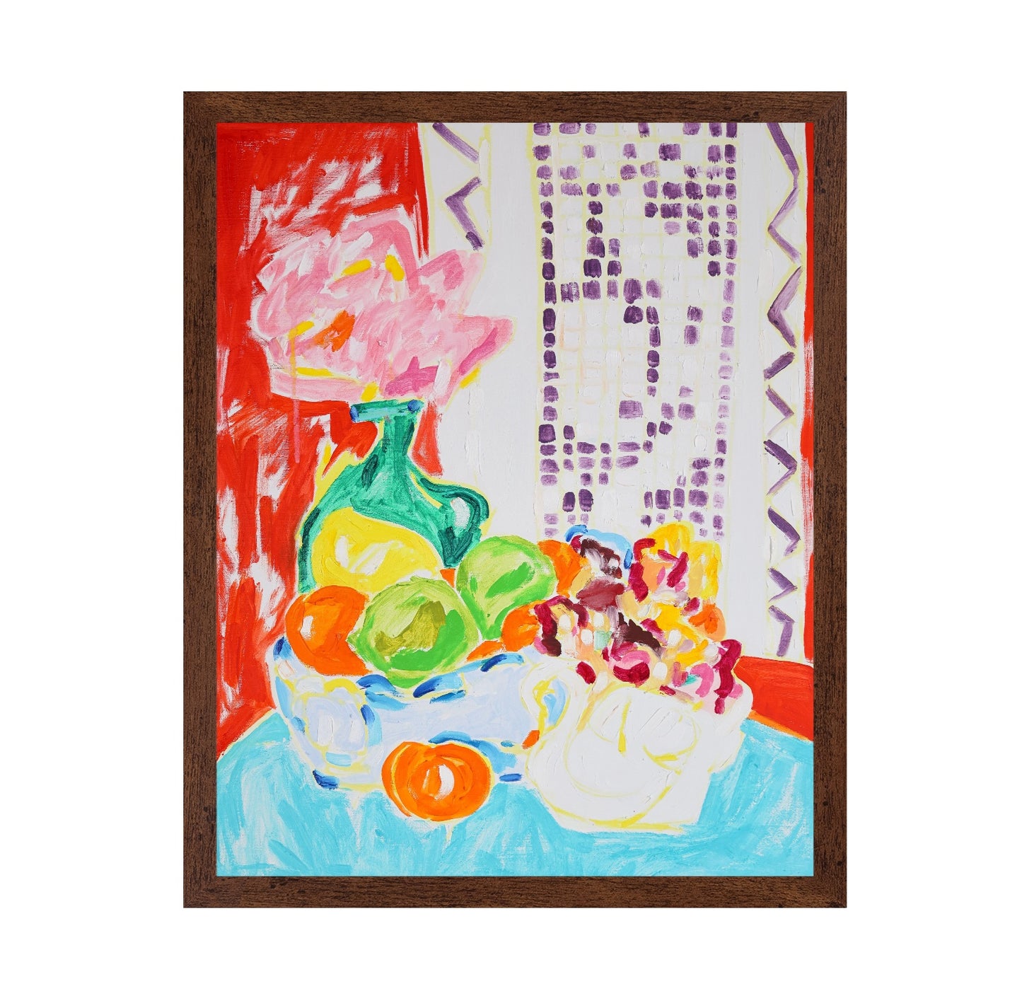Fruit And Floral Still Life