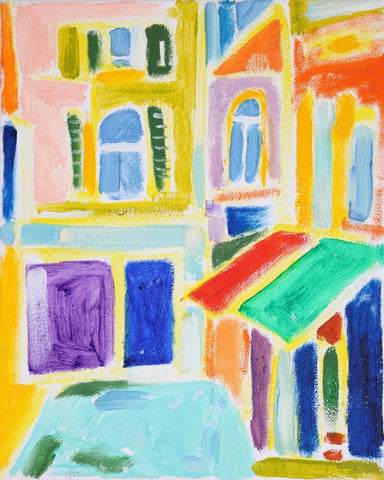 Colorful Building Facade